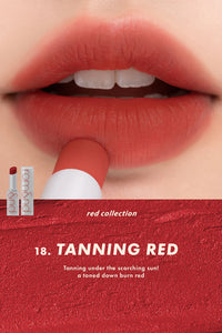 Zero Matte Lipstick #18 Tanning Red