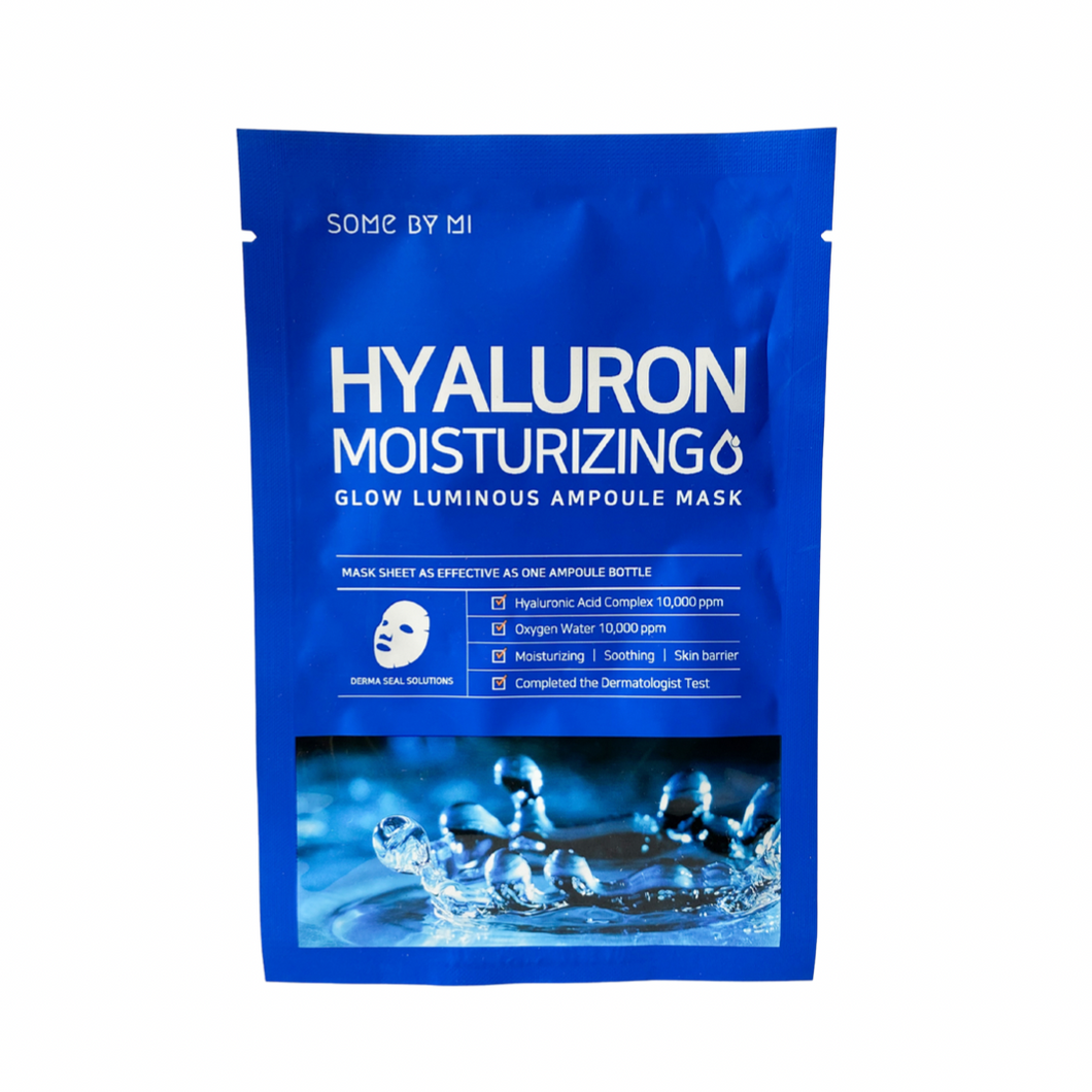 Hyaluron Moisturizing Glow Luminous Ampoule Mask 1 pz 25g