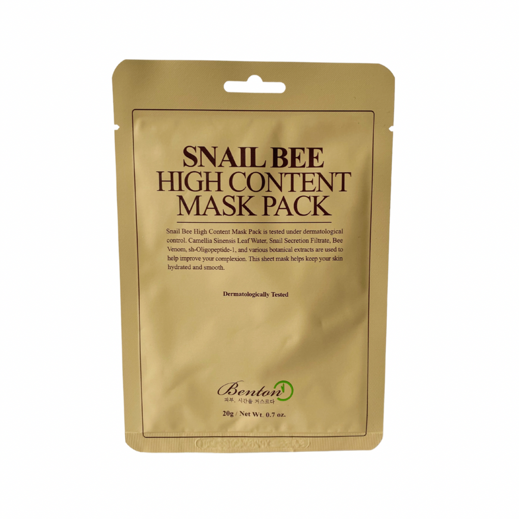 Snail Bee High Content Mask Pack 1 pz