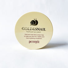 Cargar imagen en el visor de la galería, Gold &amp; Snail Hydrogel Eye Patch 60pz
