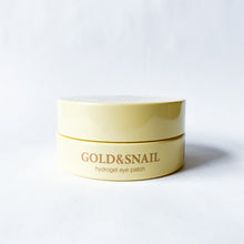 Cargar imagen en el visor de la galería, Gold &amp; Snail Hydrogel Eye Patch 60pz
